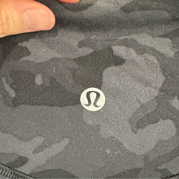 Lululemon Align Jogger Crop *23" Incognito Camo Multi Grey Size 6 Workout Gym - Picture 7 of 8